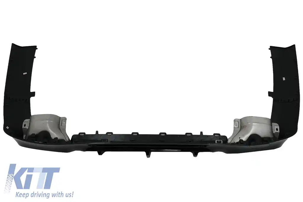Difuzor Bara Spate cu Ornamente Toba Negre compatibil cu Mercedes CLS-Class C257 Sport Line (2018-up) CLS63 Design-image-6095154