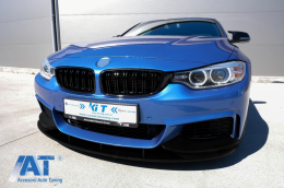 Difuzor Bara Spate Cu Prelungire Bara compatibil cu BMW Seria 4 F32 F33 F36 (2013-2019)-image-6085877