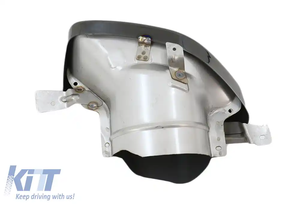 Difuzor Bara Spate Evacuare Dubla si Tobe Ornament compatibil cu BMW Seria 3 G20 G28 Sedan G21 Touring (2019-up) M340i M Look Carbon-image-6094348