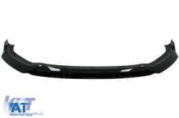 Difuzor Bara Spate Negru Lucios si Prelungire Bara Fata Lip compatibil cu Audi A3 8V Facelift (2017-2019) Sedan Cabrio RS3 Design doar pentru bara S-Line-image-6084997