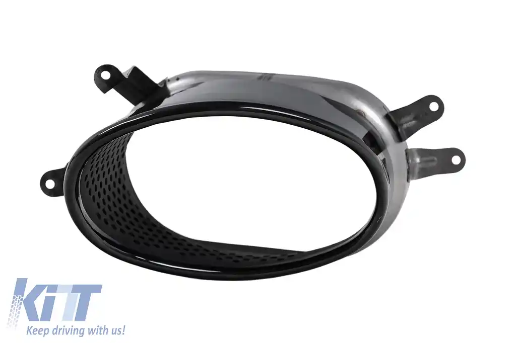 Difuzor Bara Spate si Ornamente Evacuare compatibil cu Audi A7 4G Facelift (2015+) RS7 Design doar pentru S7 S-line-image-6276081