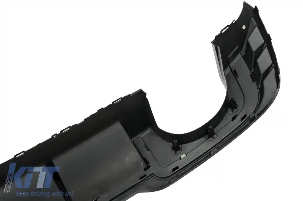 Difuzor Bara Spate si Prelungire Bara Fata Lip compatibil cu Audi A3 8V Hatchback Sportback Facelift (2017-2019) RS3 Design doar pentru bara S-Line-image-6084995