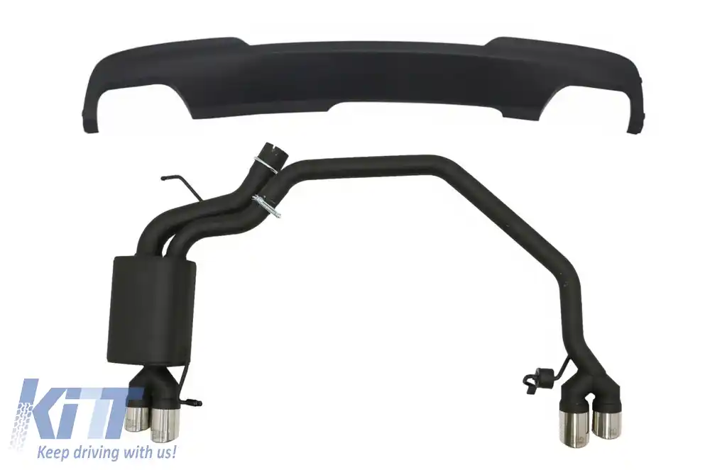 Difuzor cu Sistem Evacuare compatibil cu BMW Seria 5 F10 (2011-2016)