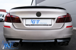 Difuzor de aer cu evacuare dubla compatibil cu BMW Seria 5 F10 F11 (2011-2017) M Design-image-6069873