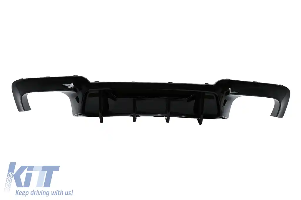 Difuzor de Aer pentru Evacuare Dubla compatibil cu BMW Seria 5 F10 F11 (2011-2017) M Design-image-6105524