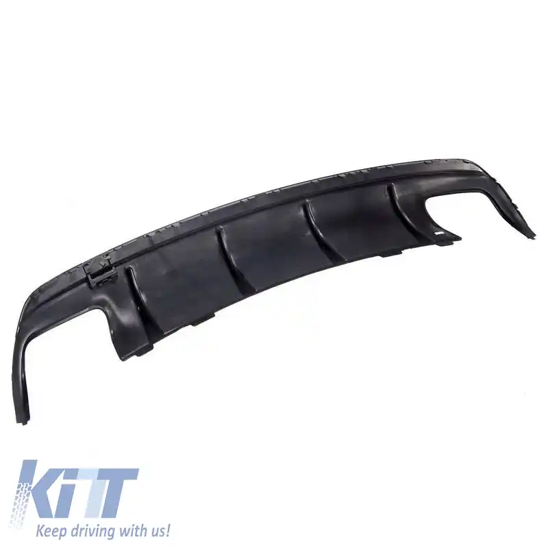 Difuzor de bara spate potrivit pentru Mercedes-Benz CLA C117 13-16 A Design 45 Look potrivit pentru versiunea A Design Sport Line Bumpers Piano Black-image-6318384