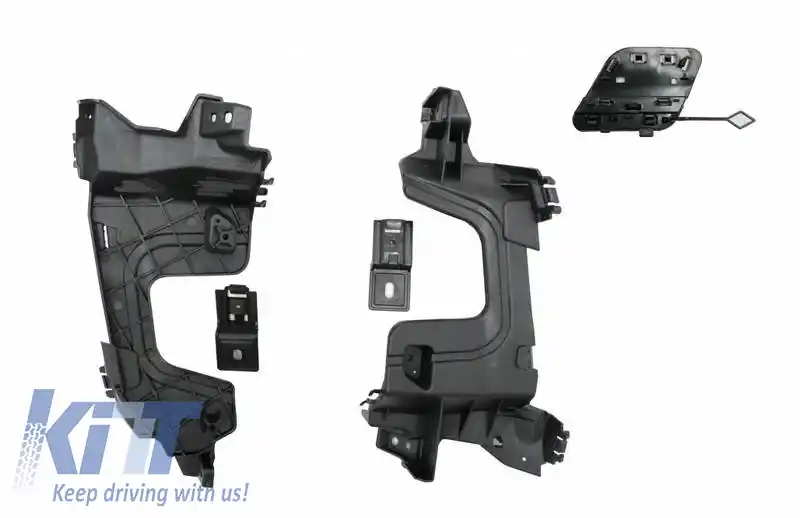 Difuzor de bara spate potrivit pentru Mercedes-Benz E-Class W213 16-19 cu bara A Design Line neagră A Design 63 Look cu ieșiri de evacuare negre-image-6324696