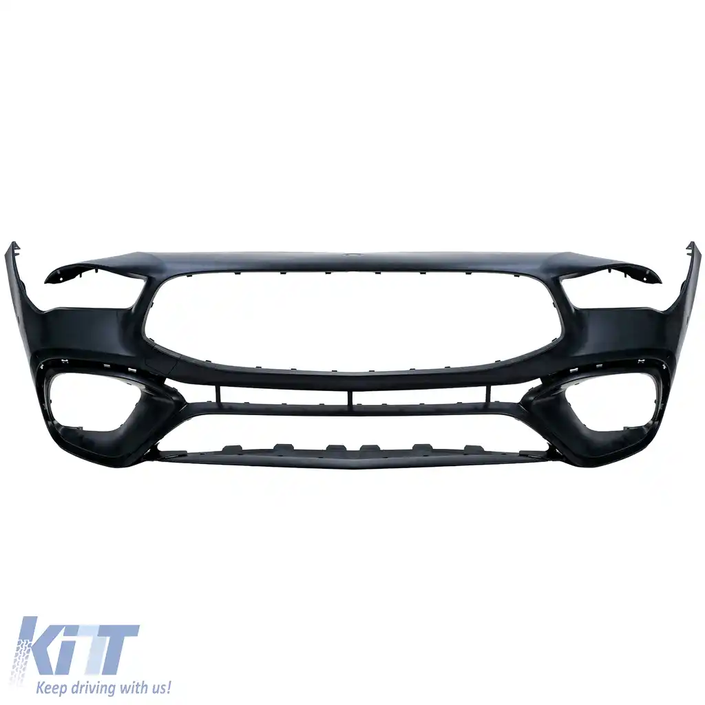 Difuzor grilă bumper kit caroserie sport pentru Mercedes CLA X118 C118 din 2019-image-6208582