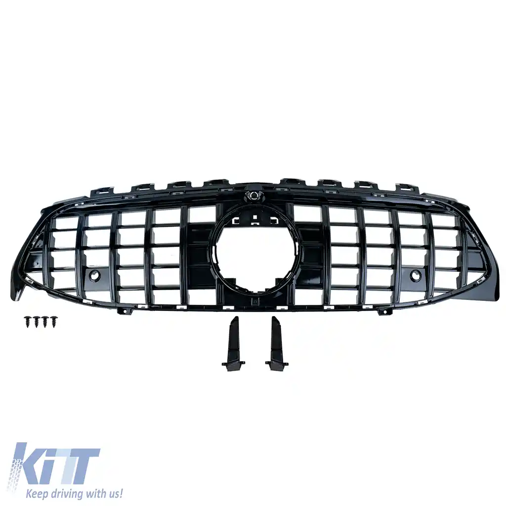 Difuzor grilă bumper kit caroserie sport pentru Mercedes CLA X118 C118 din 2019-image-6208585