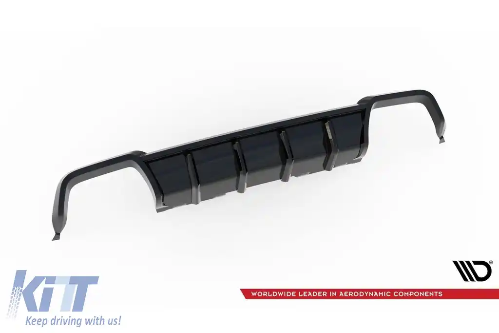 Difuzor Maxton Design potrivit pentru bara M din spate a BMW X3 F97 după 2021 -oo--oo-, lac negru-image-6236335
