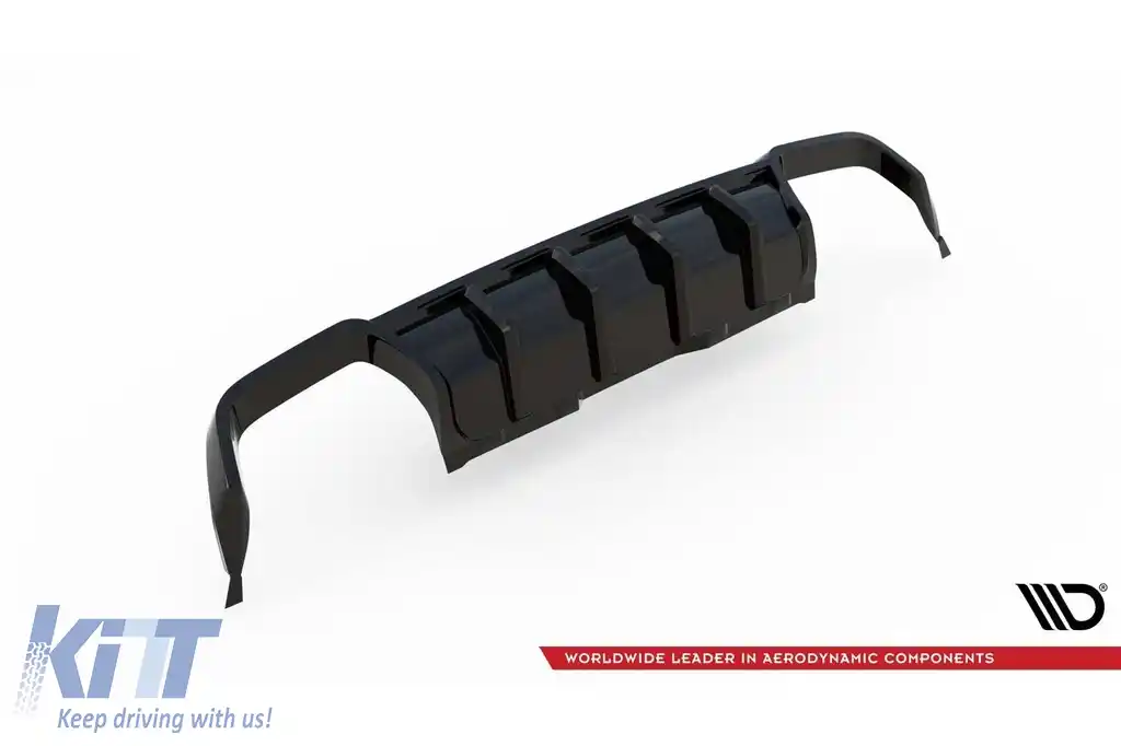 Difuzor Maxton Design potrivit pentru bara M din spate a BMW X3 F97 după 2021 -oo--oo-, lac negru-image-6236336