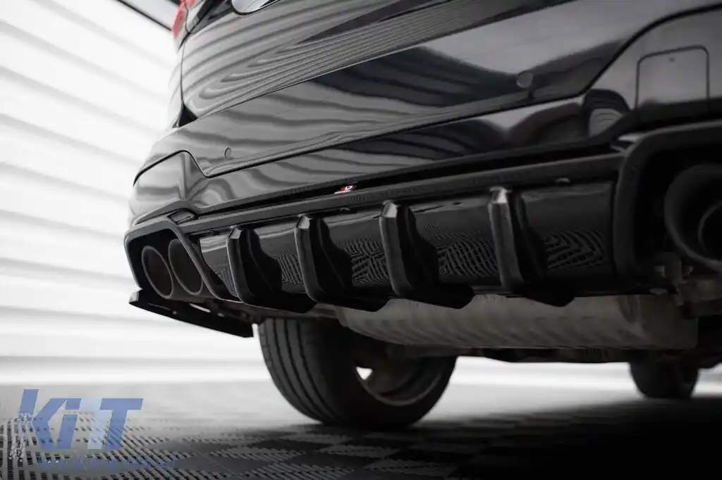 Difuzor Maxton Design potrivit pentru bara M din spate a BMW X3 F97 după 2021 -oo--oo-, lac negru-image-6236337