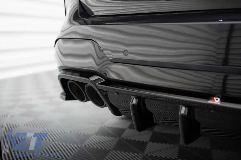 Difuzor Maxton Design potrivit pentru bara M din spate a BMW X3 F97 după 2021 -oo--oo-, lac negru-image-6236344