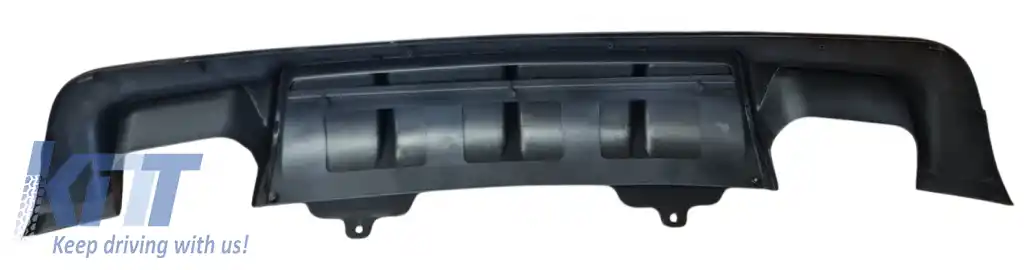Difuzor nervurat potrivit pentru BMW E60 E61 Clasă Înaltă cu cleme-image-6326132