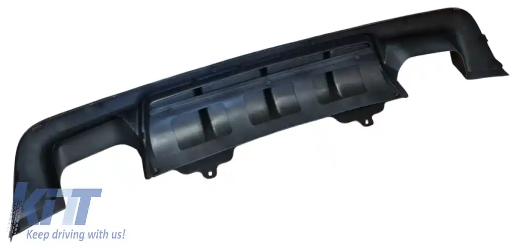 Difuzor nervurat potrivit pentru BMW E60 E61 Clasă Înaltă cu cleme-image-6326136