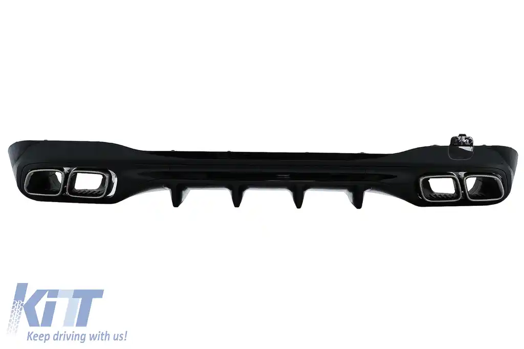 Difuzor pentru bara spate compatibil cu Mercedes C Class W206 S206 Sport Line (2021+) C63 Design