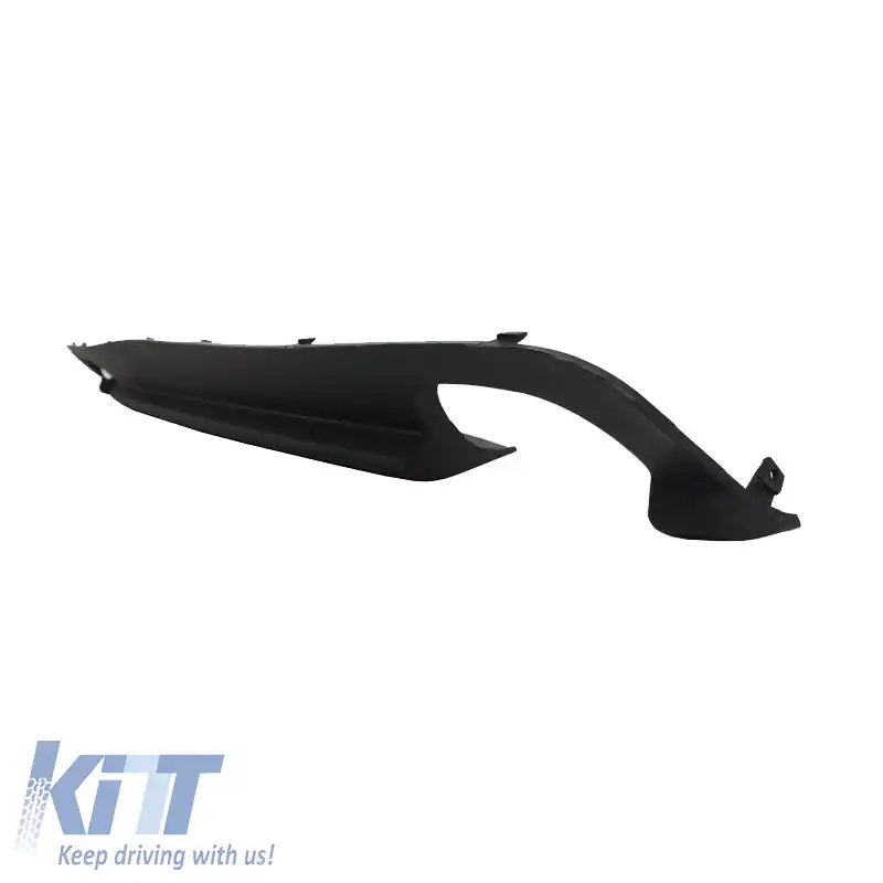 Difuzor pentru bara spate potrivit pentru BMW 5 E39 95-03 M5 cu 2 ieșiri de evacuare duble stânga și dreapta din plastic ABS 1buc.-image-6299234
