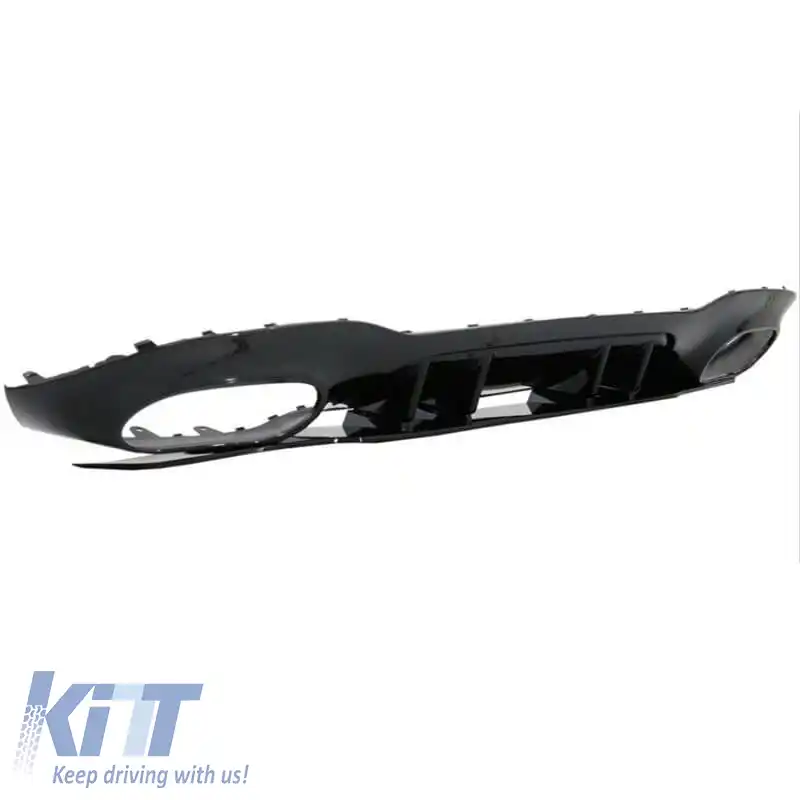 Difuzor pentru bara spate potrivit pentru Mercedes-Benz A-Class W177 19+ Sedan A45 A Design Look-image-6310205