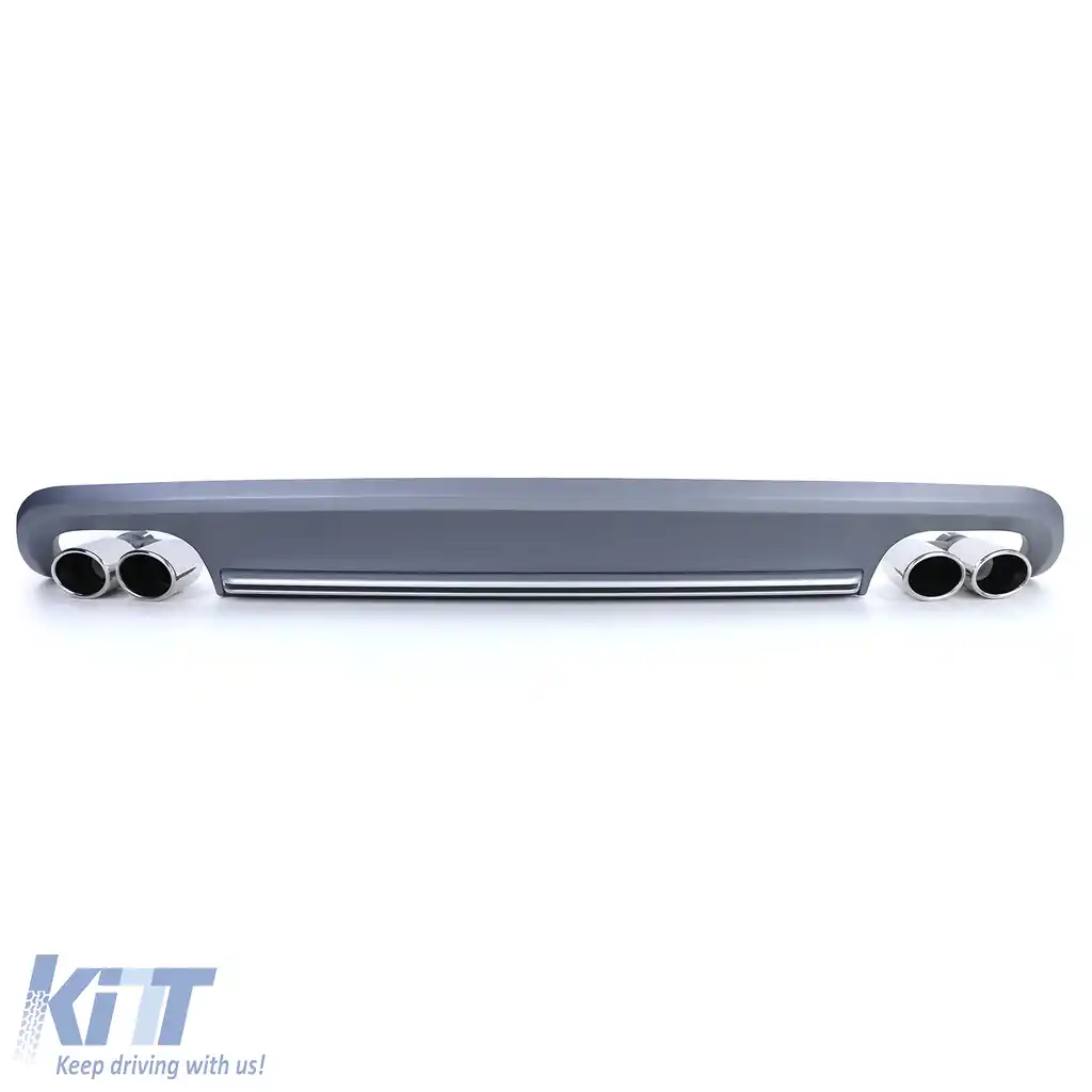 Difuzor posterior de conversie duplex + țevi de eșapament duale pe ambele părți, potrivit pentru Audi A5 8T 11-17-image-6198603