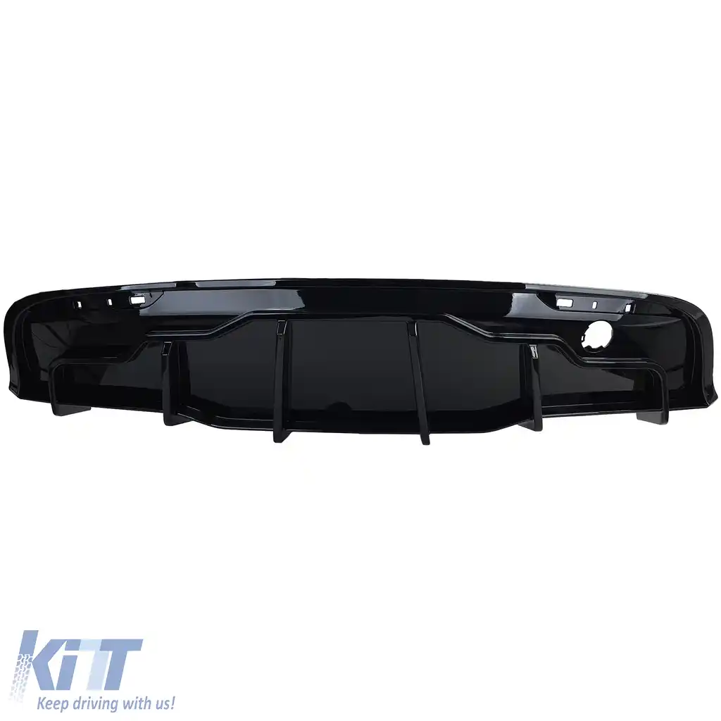 Difuzor posterior de performanță lucios negru, potrivit pentru Tesla Model Y din 2019-image-6199825