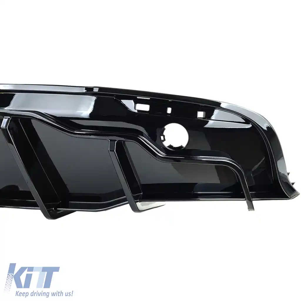 Difuzor posterior de performanță lucios negru, potrivit pentru Tesla Model Y din 2019-image-6199827