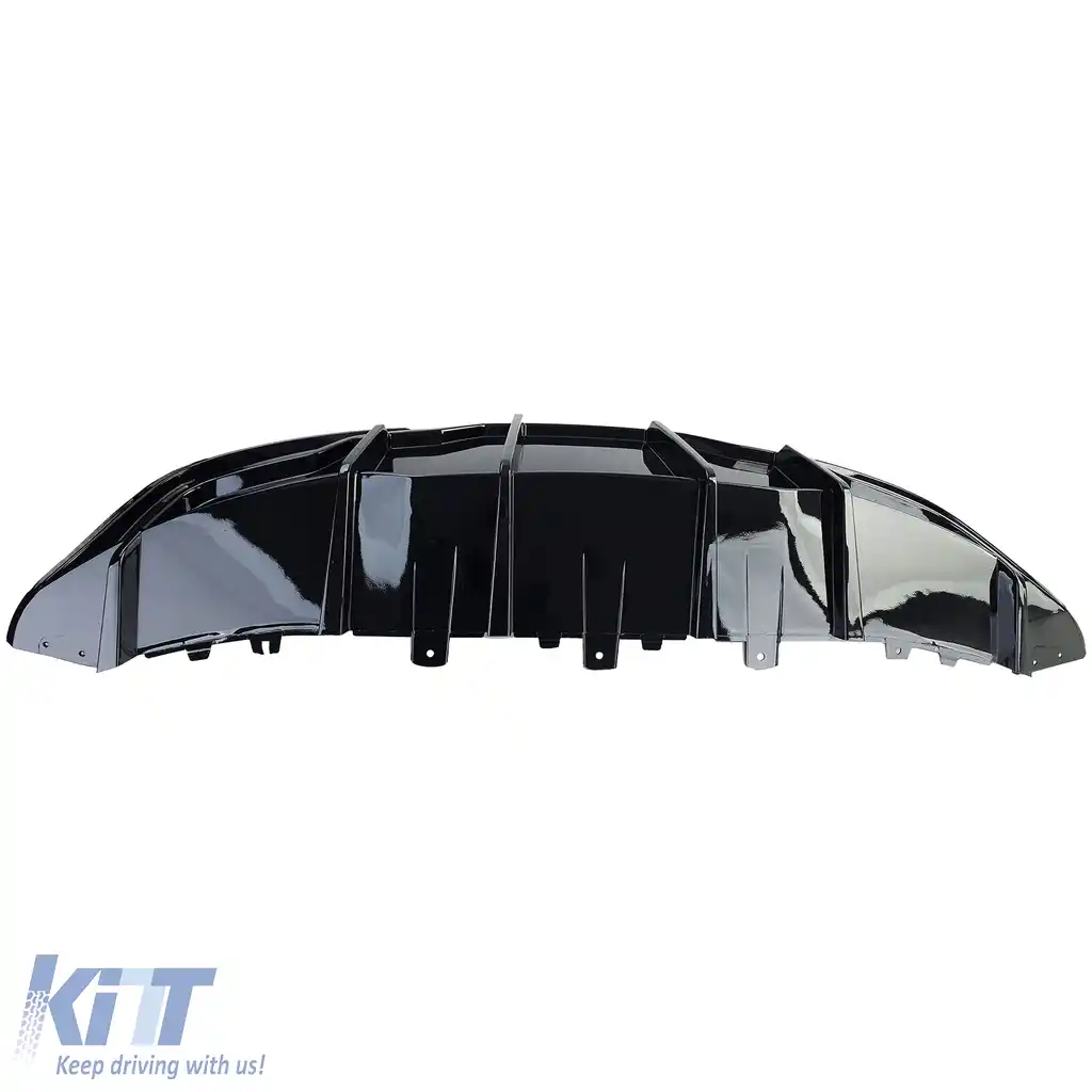 Difuzor posterior de performanță lucios negru, potrivit pentru Tesla Model Y din 2019-image-6199829