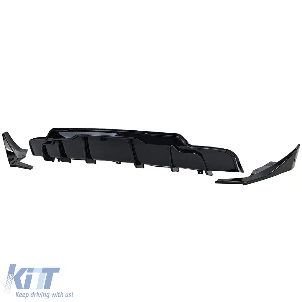 Difuzor posterior de performanță negru lucios, potrivit pentru Tesla Model 3 2017-2023-image-6205841