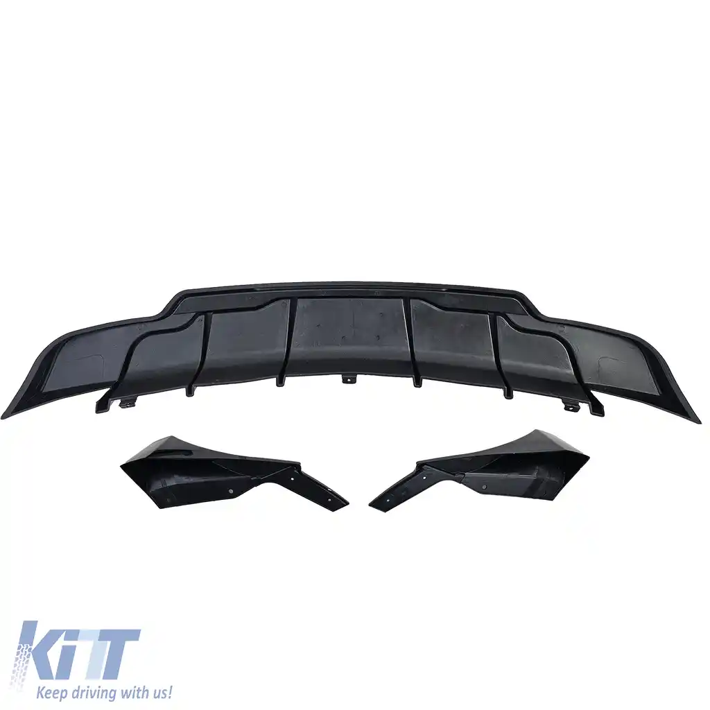 Difuzor posterior de performanță negru lucios, potrivit pentru Tesla Model 3 2017-2023-image-6205846