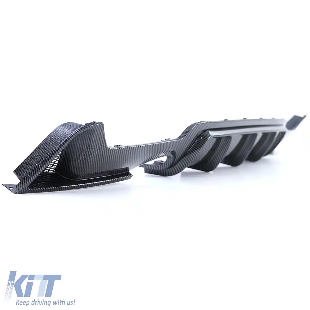 Difuzor posterior din carbon pentru performanță, potrivit pentru BMW Seria 4 F32 F33 F36 435i 440i-image-6205310
