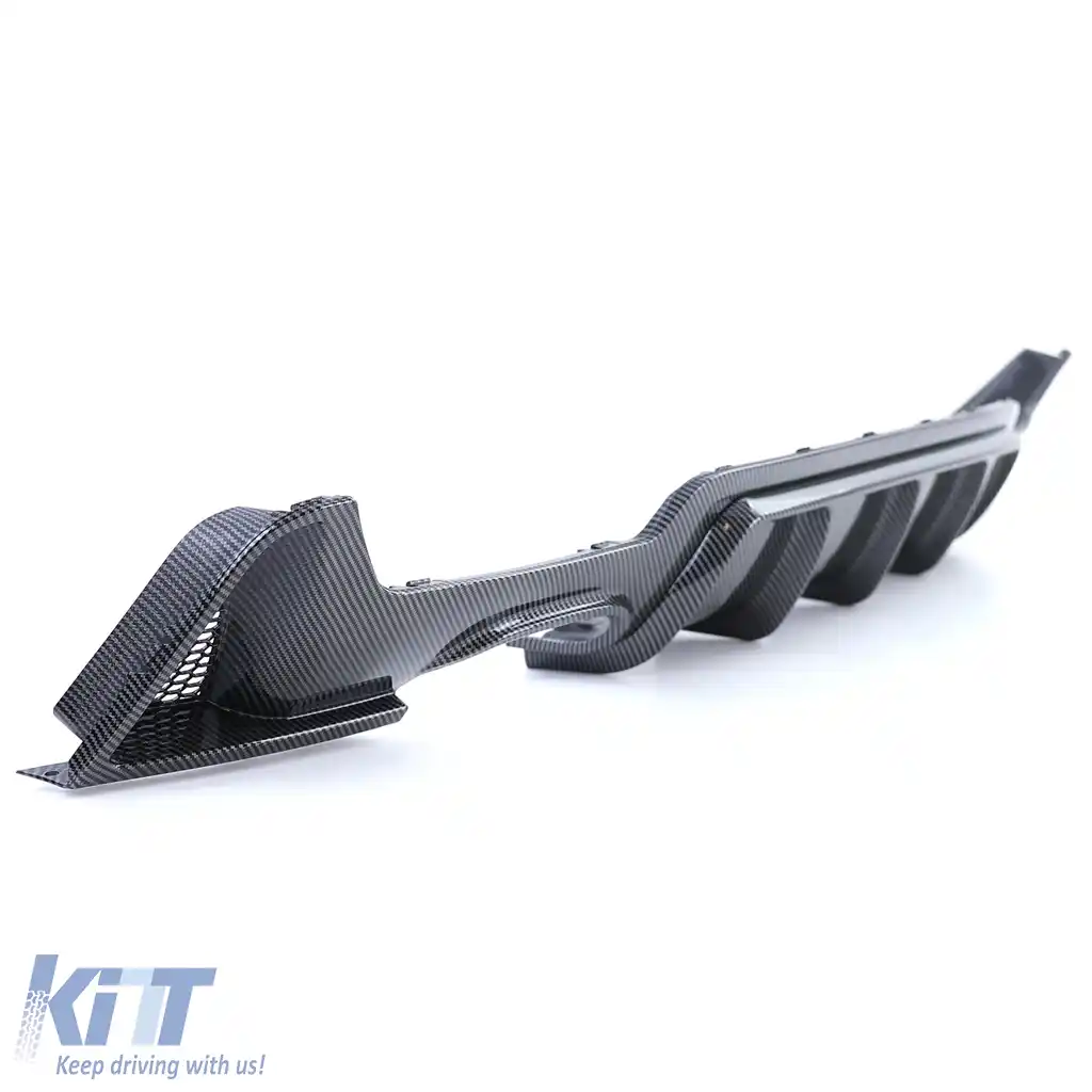 Difuzor posterior din carbon pentru performanță, cu țeavă dublă stânga+dreapta, potrivit pentru BMW Seria 4 F32 F33 F36-image-6206365