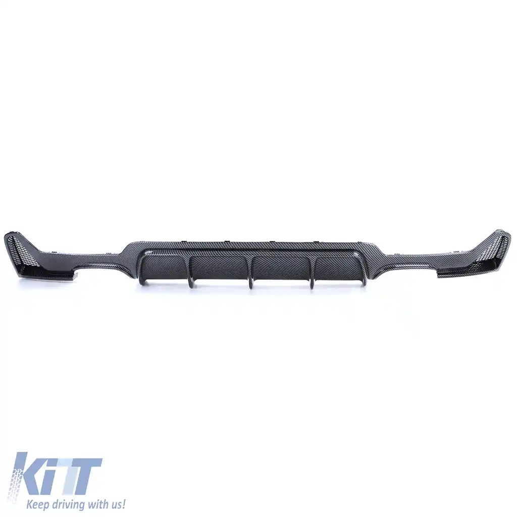 Difuzor posterior din carbon pentru performanță, cu țeavă dublă stânga+dreapta, potrivit pentru BMW Seria 4 F32 F33 F36-image-6206366