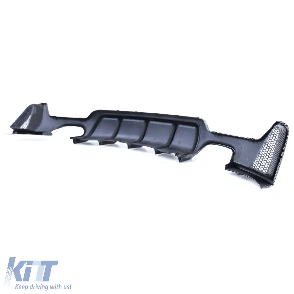 Difuzor posterior din carbon pentru performanță, cu țeavă dublă stânga+dreapta, potrivit pentru BMW Seria 4 F32 F33 F36-image-6206369