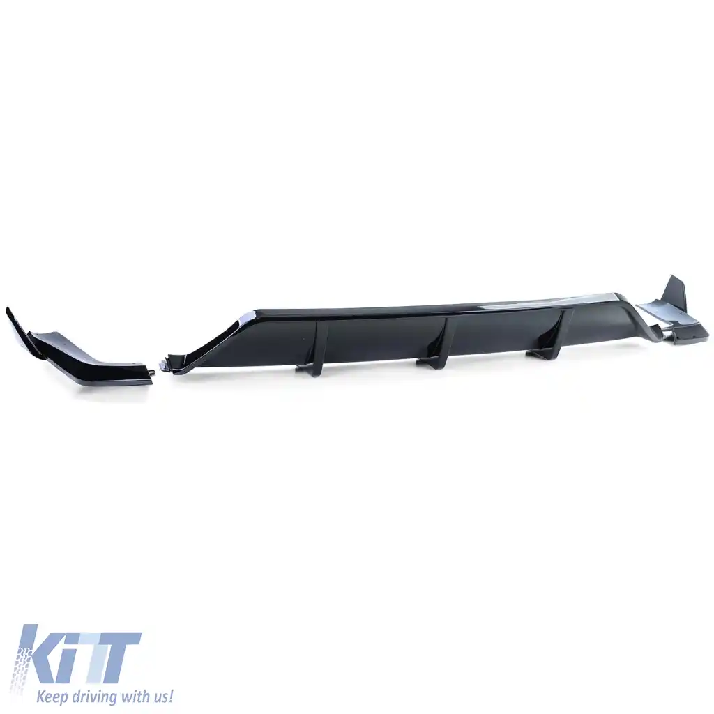 Difuzor spate aspect performant negru lucios potrivit pentru BMW X5 F15 13-18-image-6264144