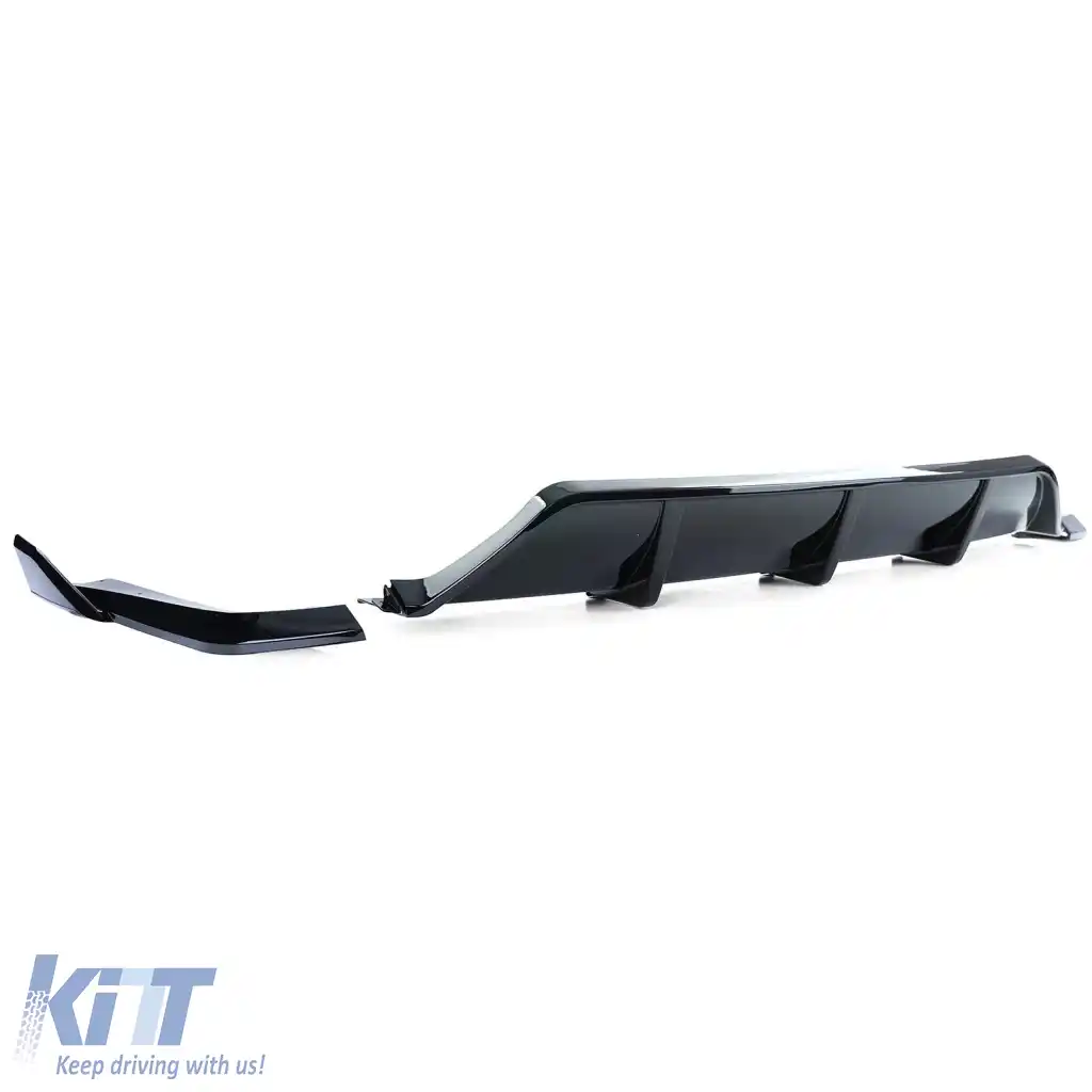 Difuzor spate aspect performant negru lucios potrivit pentru BMW X5 F15 13-18-image-6264146