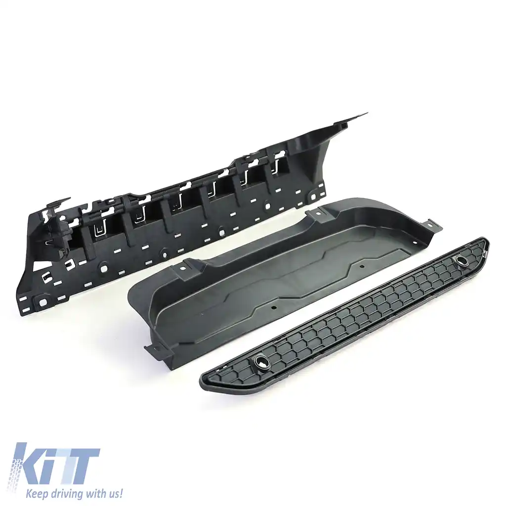 Difuzor Spate Conversie Performanță + Țevi de Evacuare Negre potrivit pentru BMW X4 G02 18-21-image-6192513