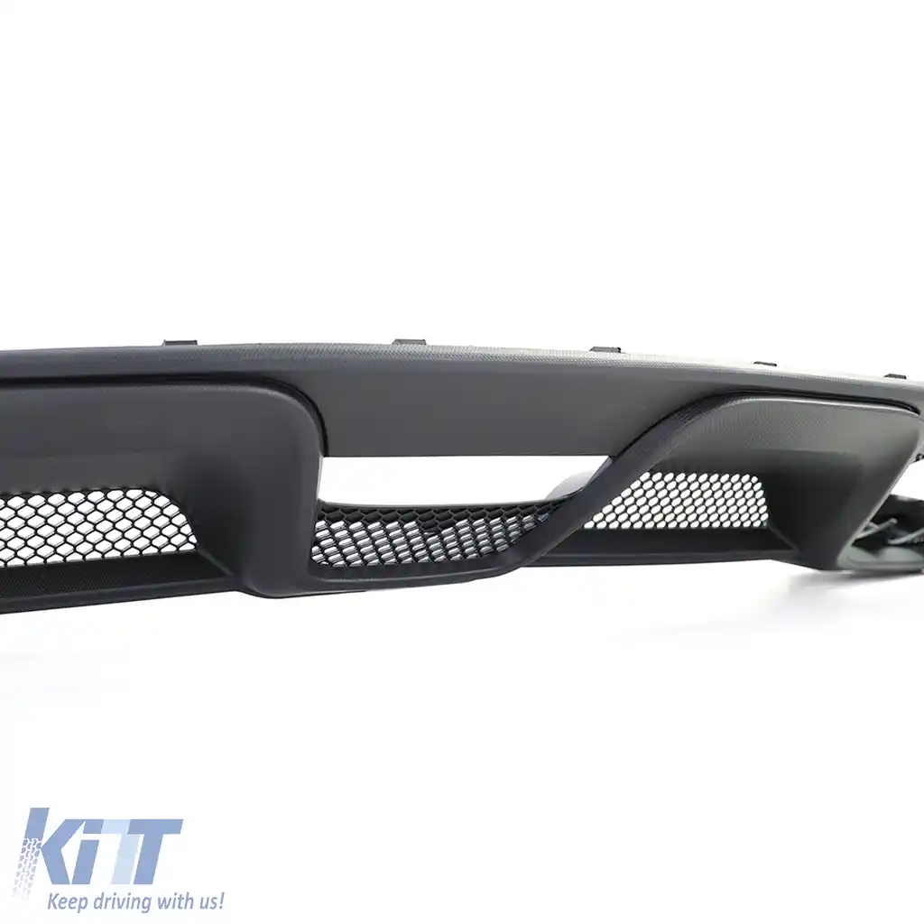Difuzor spate cu aspect Shelby GT350 + țevi de eșapament duble, potrivit pentru Ford Mustang 6 14-17-image-6193602