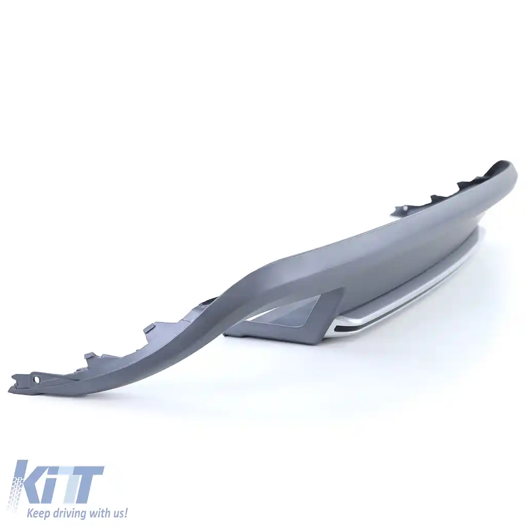 Difuzor spate cu țeavă dublă, potrivit pentru Audi A5 8T Coupe 11-17 fără S-Line-image-6206094