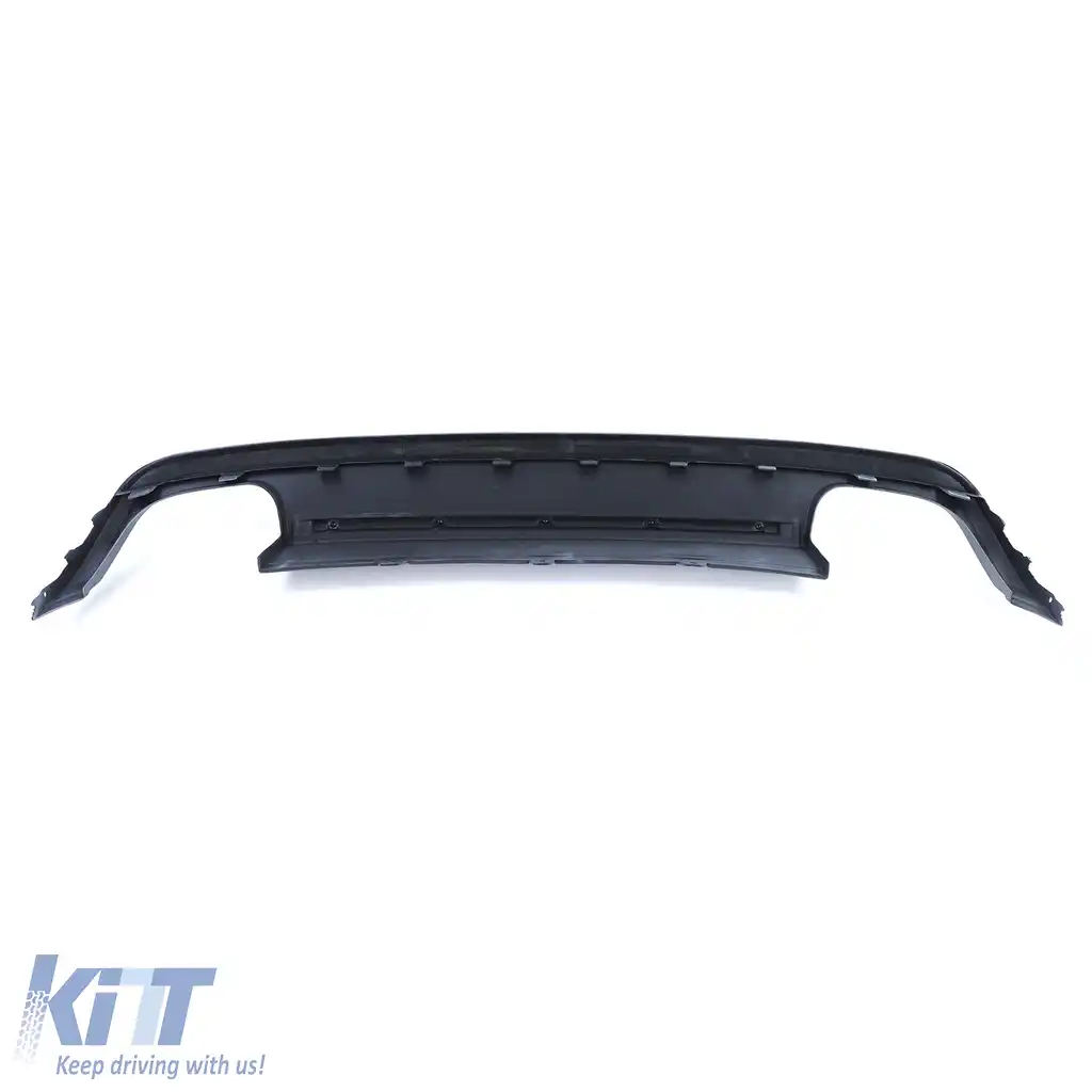 Difuzor spate cu țeavă dublă, potrivit pentru Audi A5 8T Coupe 11-17 fără S-Line-image-6206096
