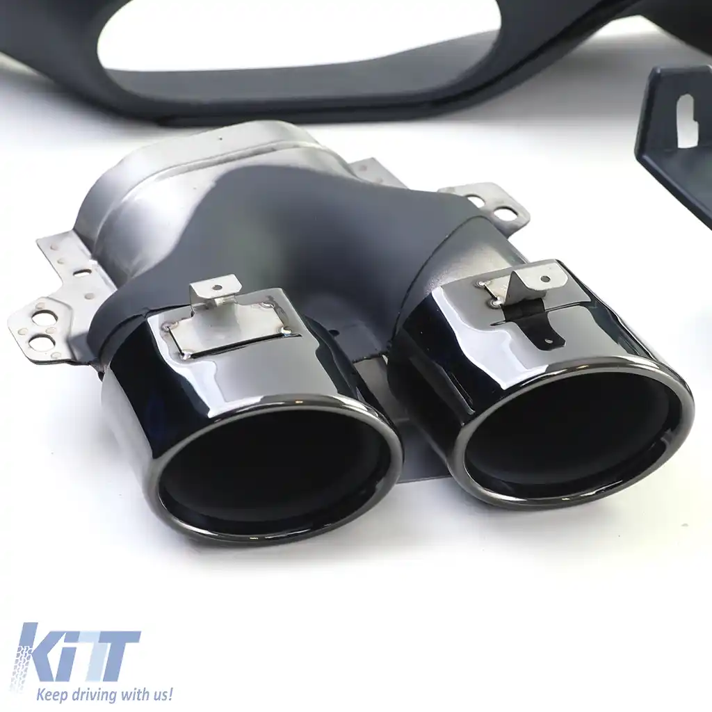 Difuzor spate cu țevi de eșapament cu aspect sportiv, potrivit pentru Mercedes E Coupe C238 cu linia de design A-image-6205175