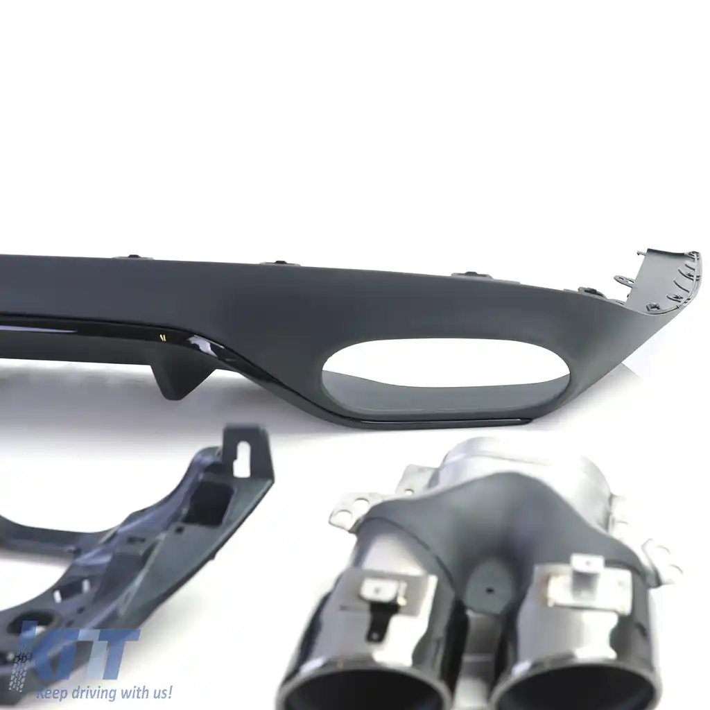 Difuzor spate cu țevi de eșapament cu aspect sportiv, potrivit pentru Mercedes E Coupe C238 cu linia de design A-image-6205178