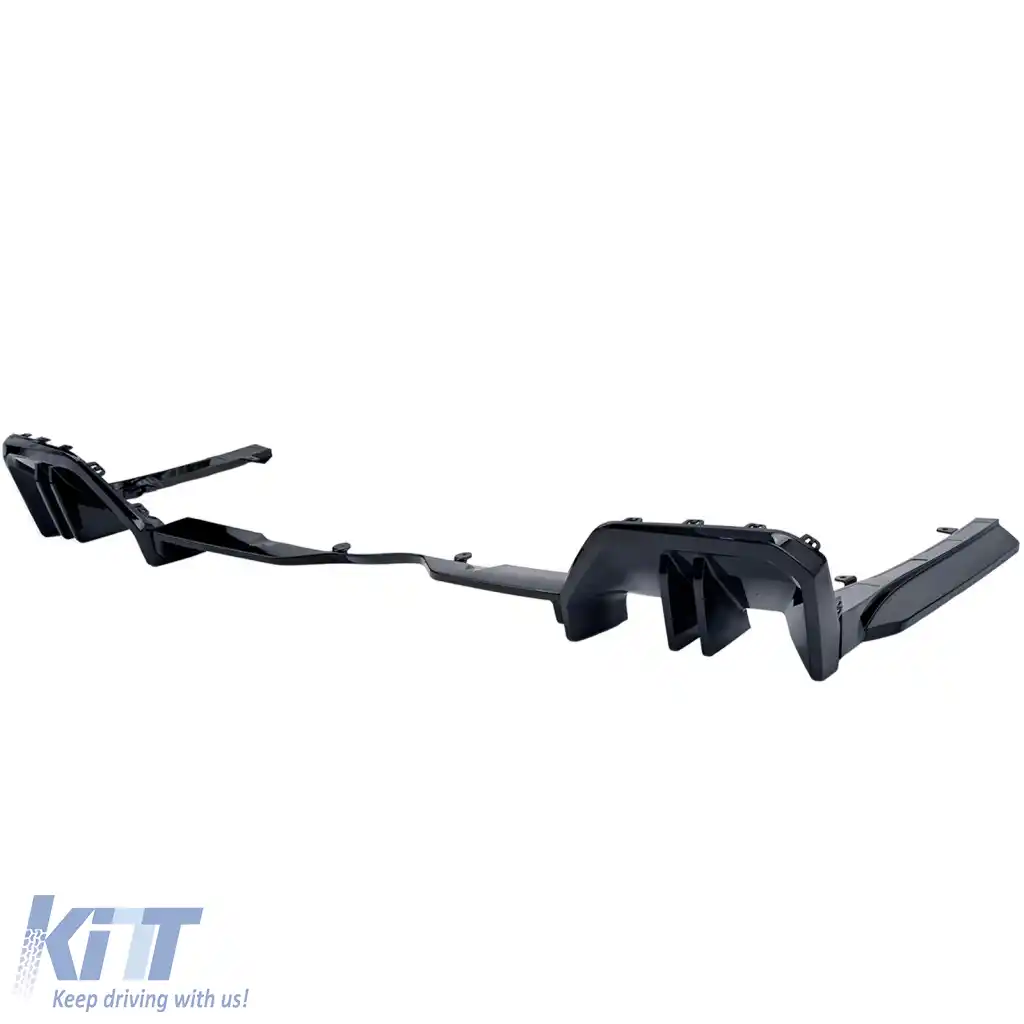 Difuzor spate de performanță Black Gloss potrivit pentru BMW Seria 5 G60 G61 + i5 din 2023-image-6326403