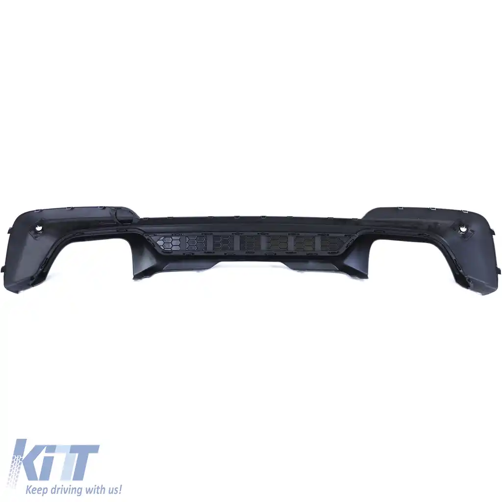 Difuzor spate de performanță lucios cu țevi de eșapament negre, potrivit pentru BMW X3 G01-image-6198235