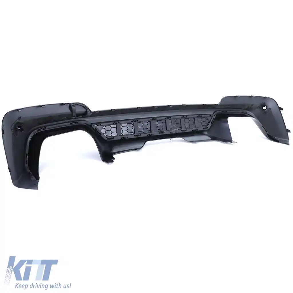 Difuzor spate de performanță lucios cu țevi de eșapament negre, potrivit pentru BMW X3 G01-image-6198236