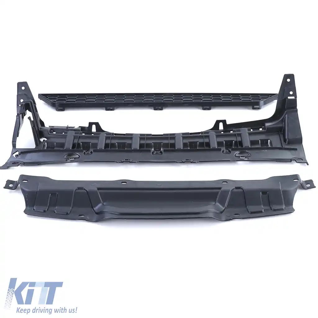 Difuzor spate de performanță lucios cu țevi de eșapament negre, potrivit pentru BMW X3 G01-image-6198238