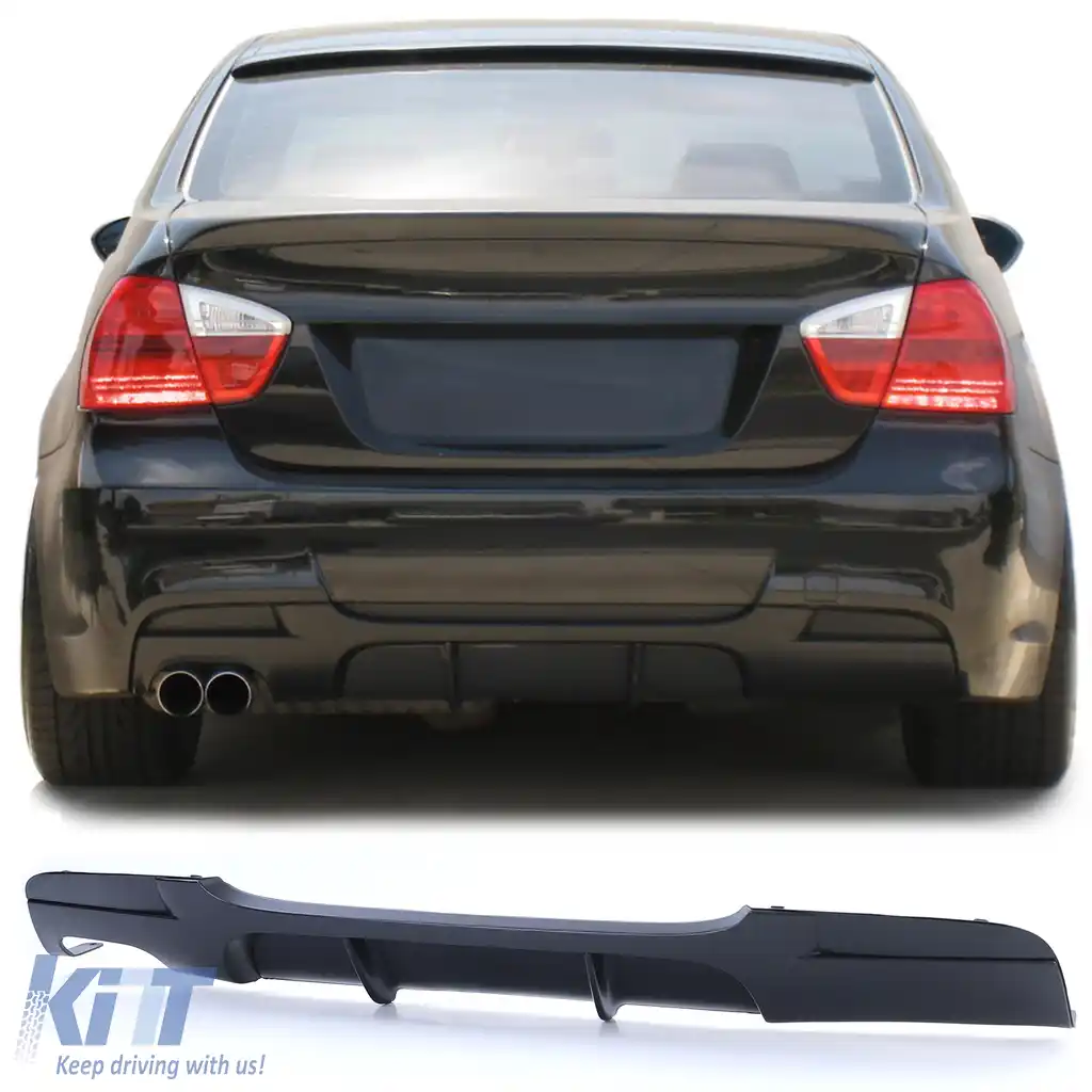 Difuzor spate de performanță mat, potrivit pentru BMW E90 E91 316 318 320 323 325 328 330