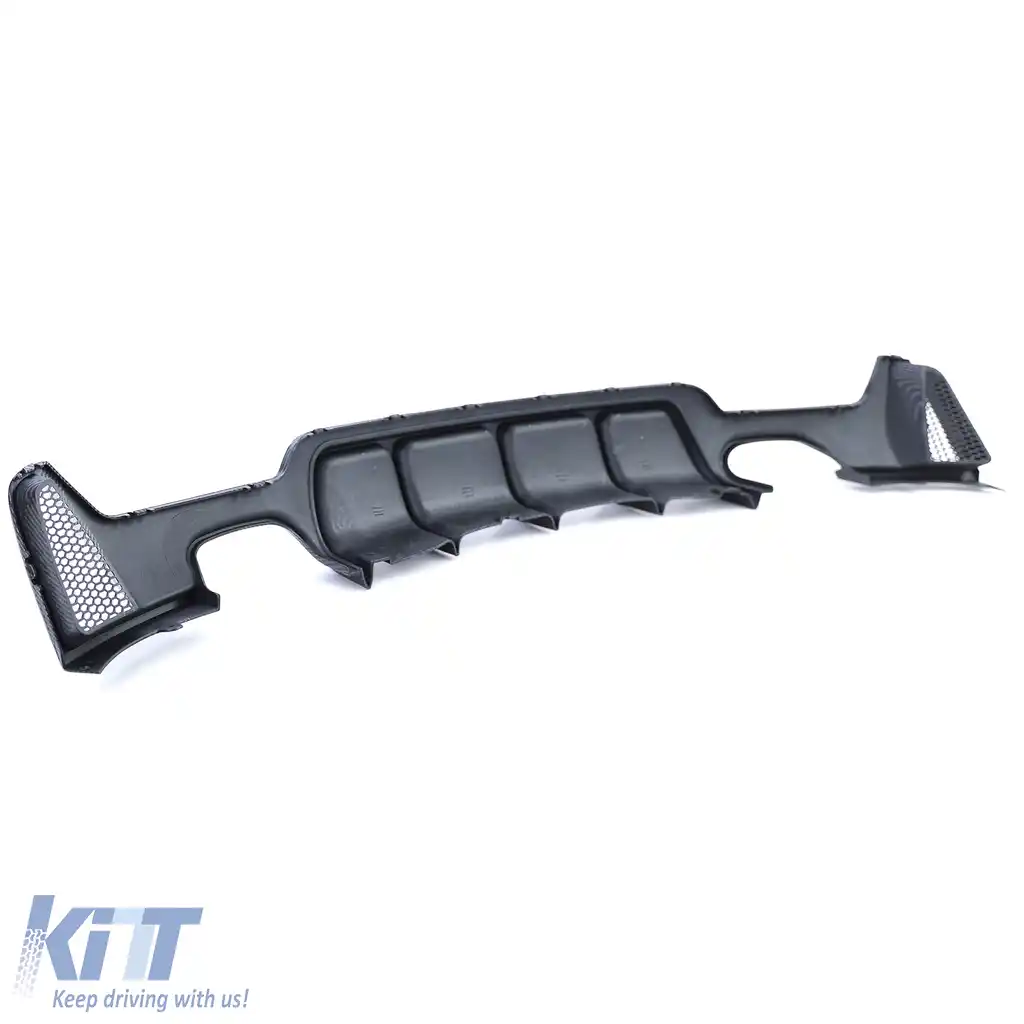 Difuzor spate din carbon + țeavă de eșapament cu aspect sportiv, potrivit pentru BMW Seria 4 F32 F33 F36 425 428 430-image-6205297