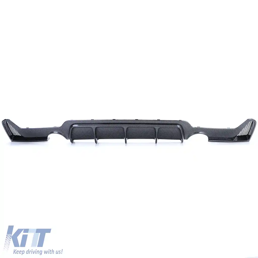 Difuzor spate din carbon + țeavă de eșapament aspect 440, potrivit pentru BMW F32 F33 F36 425 428 430-image-6205317