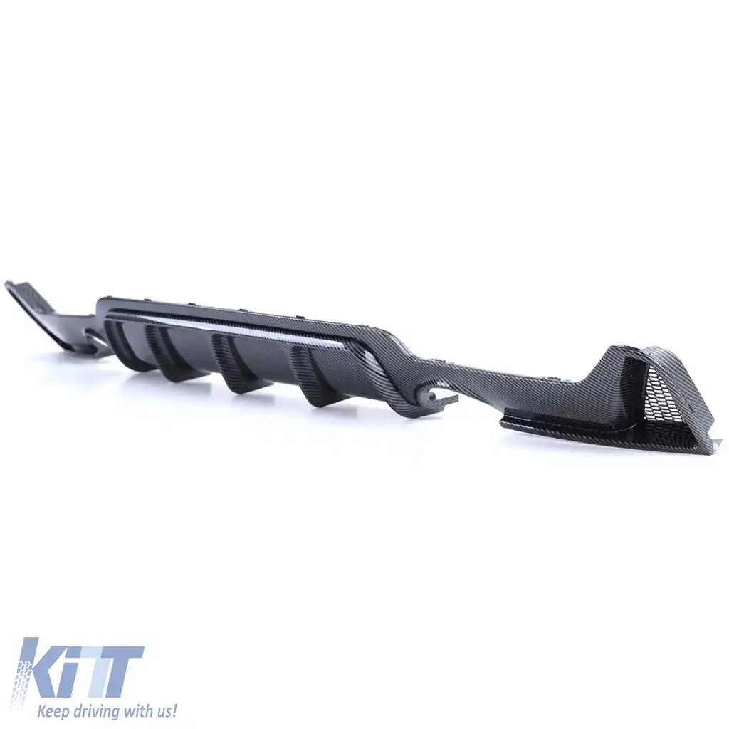 Difuzor spate din carbon + țeavă de evacuare 440 look potrivit pentru BMW F32 F33 F36 425 428 430-image-6326547