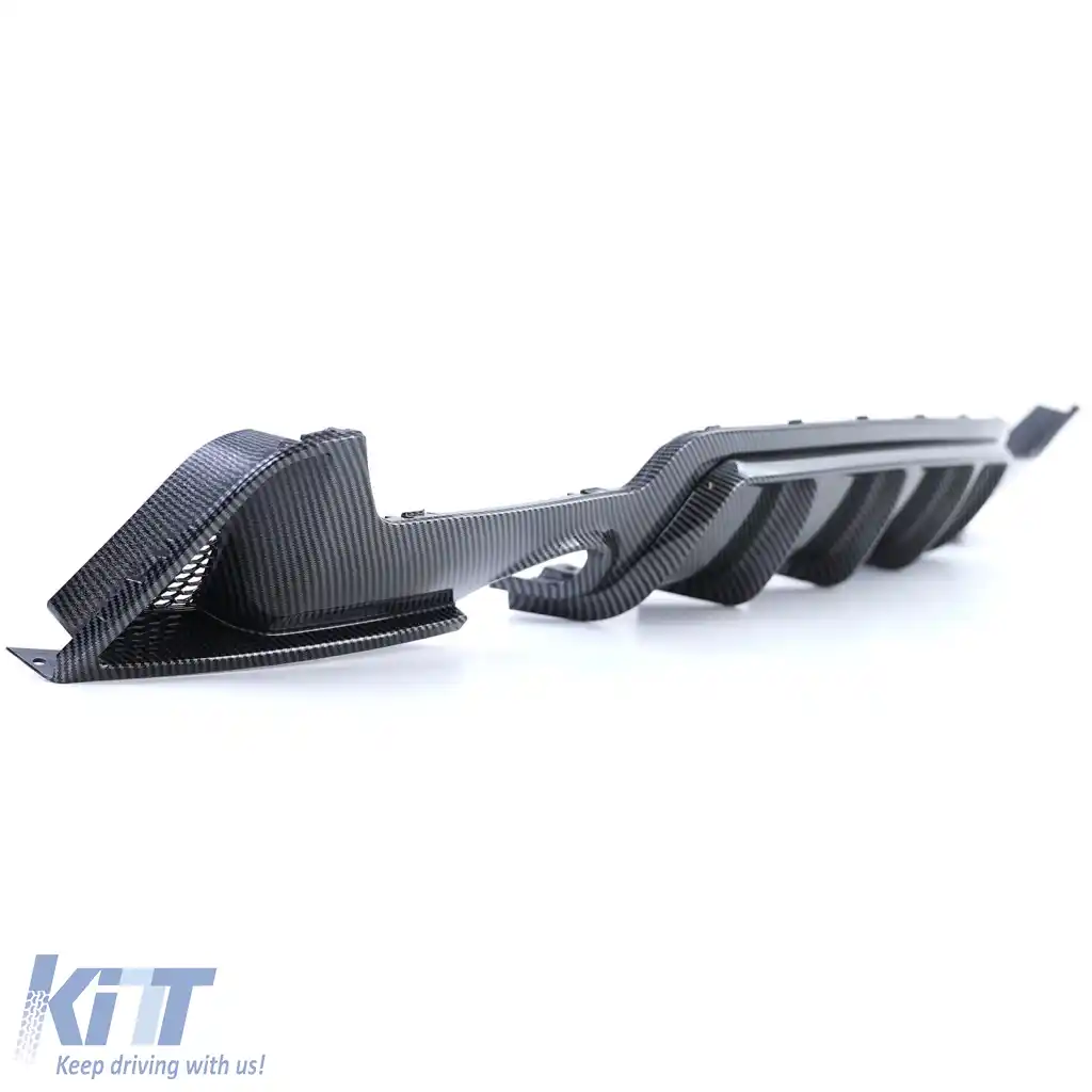 Difuzor spate din carbon + țeavă de evacuare 440 look potrivit pentru BMW F32 F33 F36 425 428 430-image-6326548