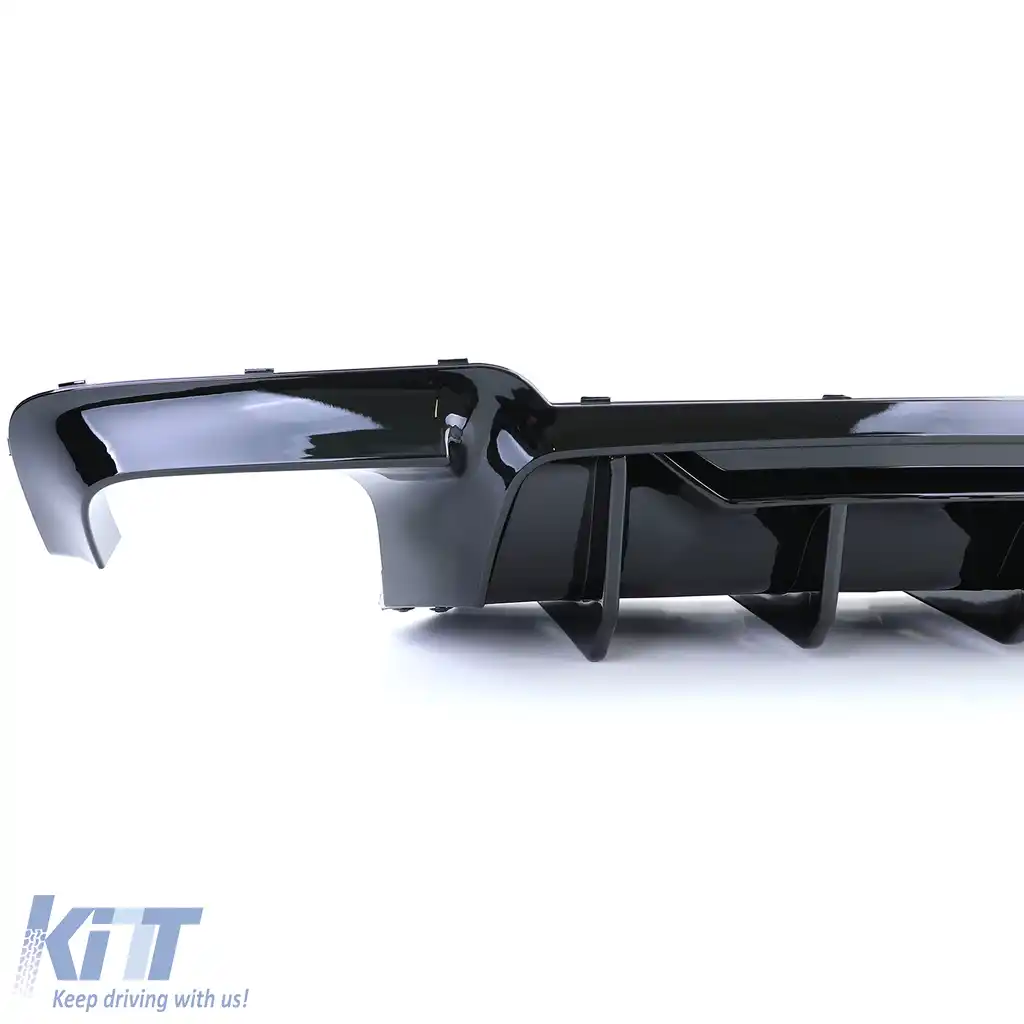 Difuzor spate duplex lucios de înaltă performanță, potrivit pentru BMW Seria 5 F10 F11 550i M550d-image-6203940